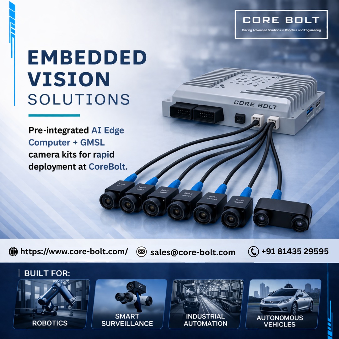 AI Edge Computer + GMSL Cameras Integration | Complete Vision System for Robotics & Automation